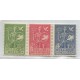 BELGICA 1953 Yv. 927/9 SERIE COMPLETA DE ESTAMPILLAS NUEVAS MINT 70 EUROS